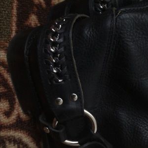 Frye Motorcycle Leather Boots